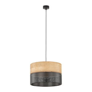 Nicol Scandinavian Drum Pendant Light for Dining Room & Bedroom