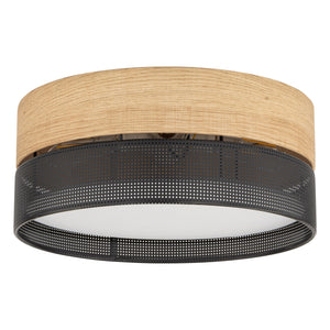 NICOL Scandinavian Flush Mount Ceiling Light for Hallway, Bedroom & Kitchen