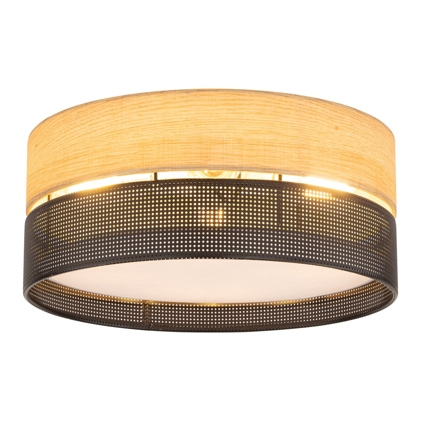 NICOL Scandinavian Flush Mount Ceiling Light for Hallway, Bedroom & Kitchen