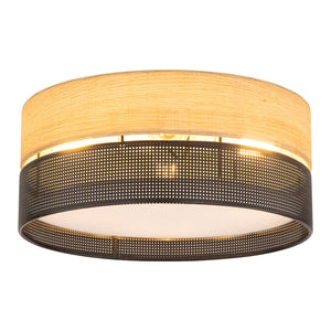 NICOL Scandinavian Flush Mount Ceiling Light for Hallway, Bedroom & Kitchen