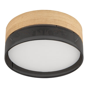 NICOL Scandinavian Flush Mount Ceiling Light for Hallway, Bedroom & Kitchen