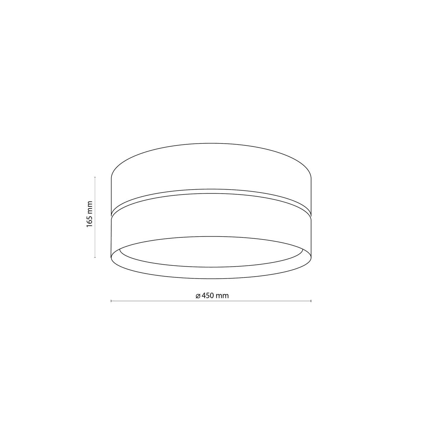 NICOL Scandinavian Flush Mount Ceiling Light for Hallway, Bedroom & Kitchen
