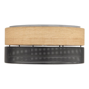 NICOL Scandinavian Flush Mount Ceiling Light for Hallway, Bedroom & Kitchen