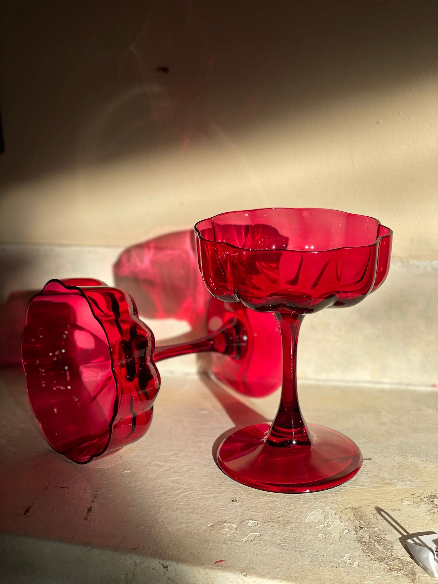 Petal Martini Glass