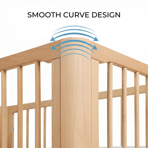 MIMI Nest 5-in-1 Convertible Crib