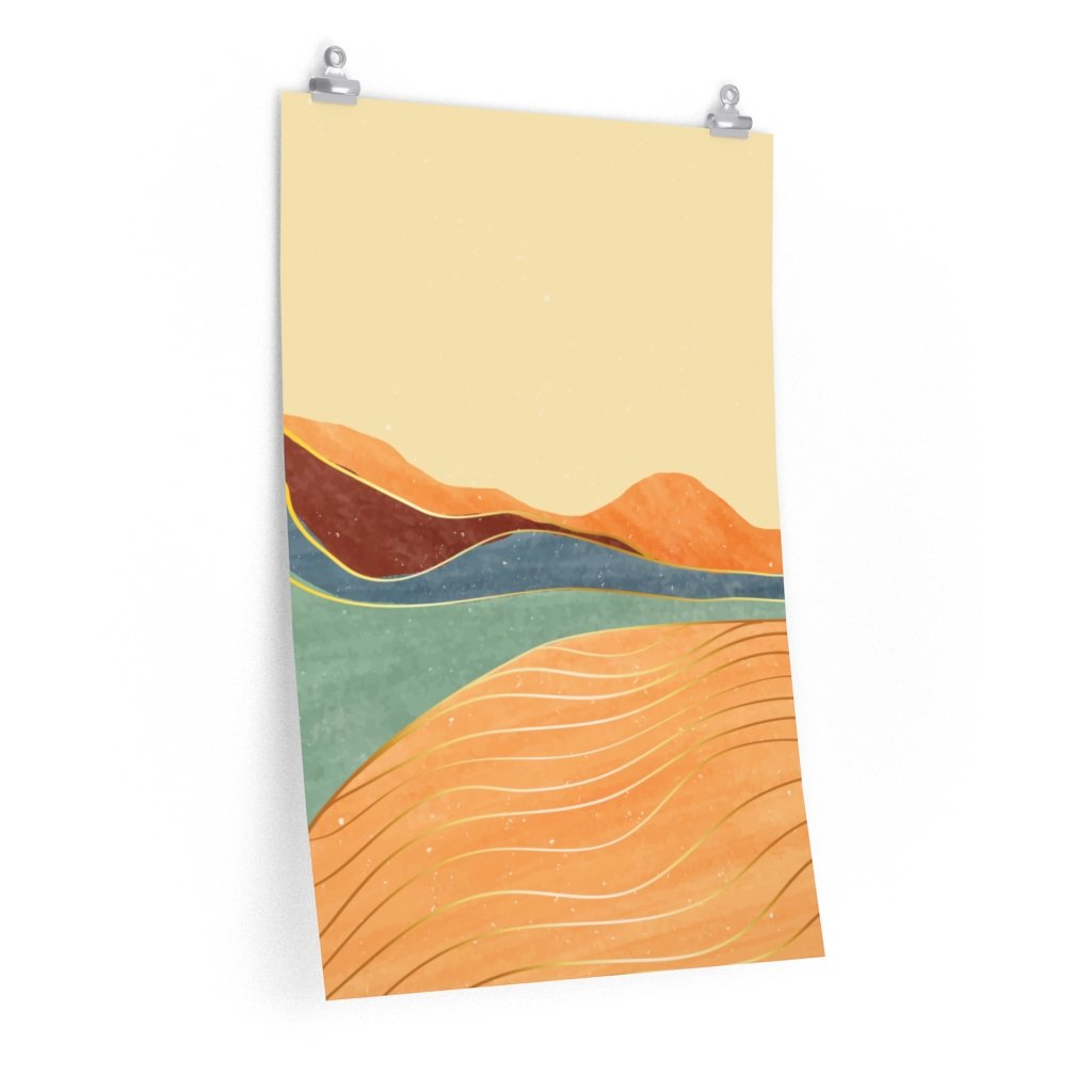 Toscana Landscape Matte Wall Art | Unframed