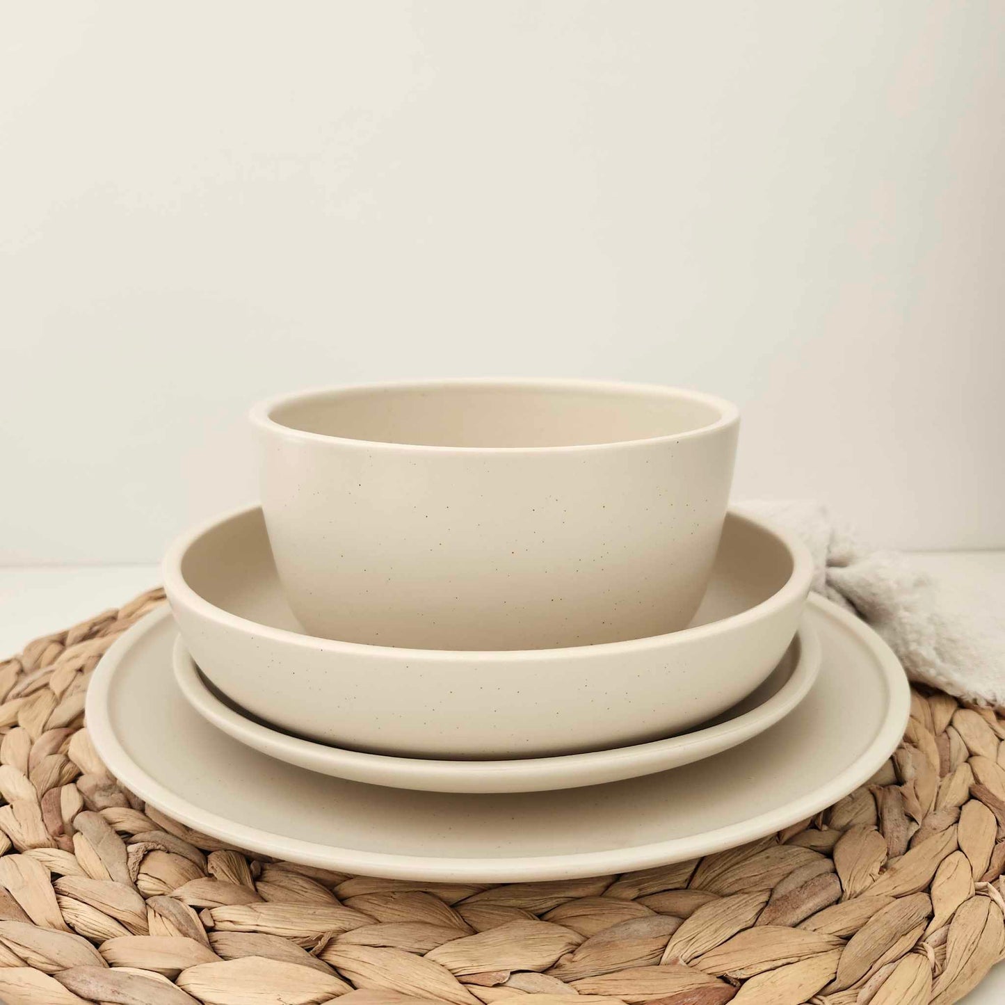 Ceramic Tableware - Cream white