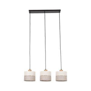 Eco Scandinavian 3-Light Pendant for Kitchen Island & Dining Table
