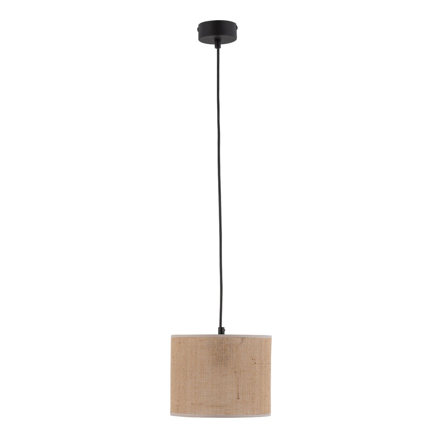 JUTE Natural Woven Pendant Light for Dining Room, Bedroom & Warm Scandinavian Interiors