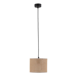 JUTE Natural Woven Pendant Light for Dining Room, Bedroom & Warm Scandinavian Interiors