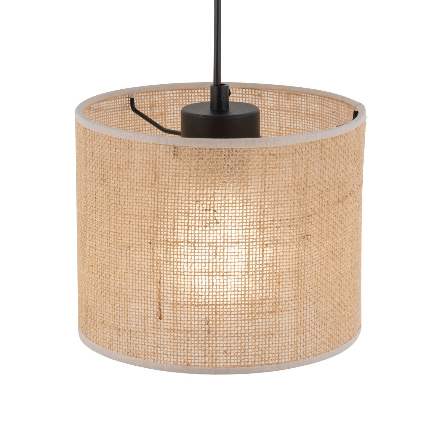 JUTE Natural Woven Pendant Light for Dining Room, Bedroom & Warm Scandinavian Interiors
