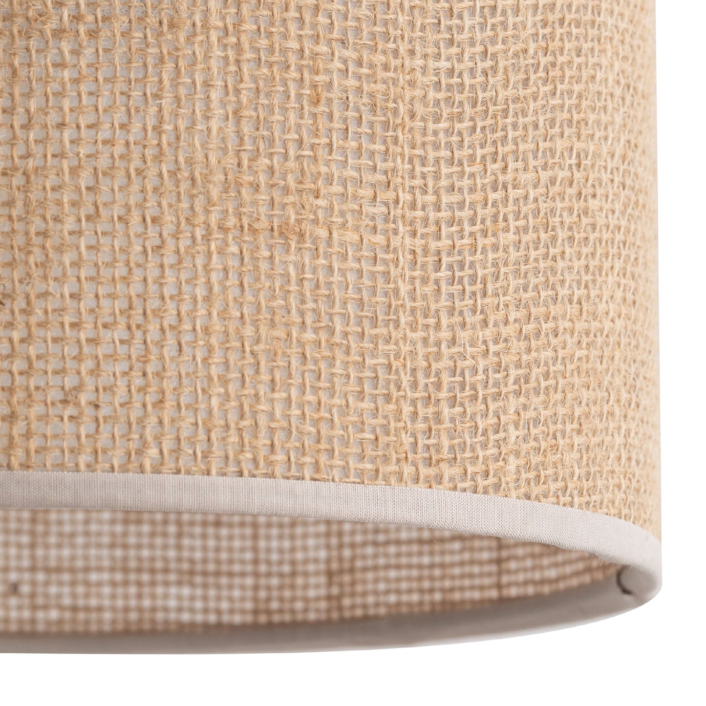 JUTE Natural Woven Pendant Light for Dining Room, Bedroom & Warm Scandinavian Interiors