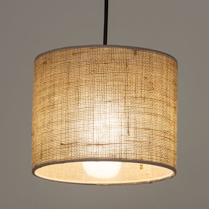 JUTE Natural Woven Pendant Light for Dining Room, Bedroom & Warm Scandinavian Interiors