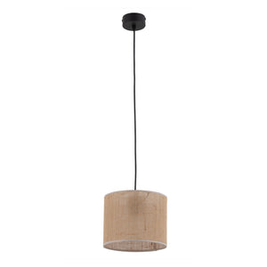 JUTE Natural Woven Pendant Light for Dining Room, Bedroom & Warm Scandinavian Interiors