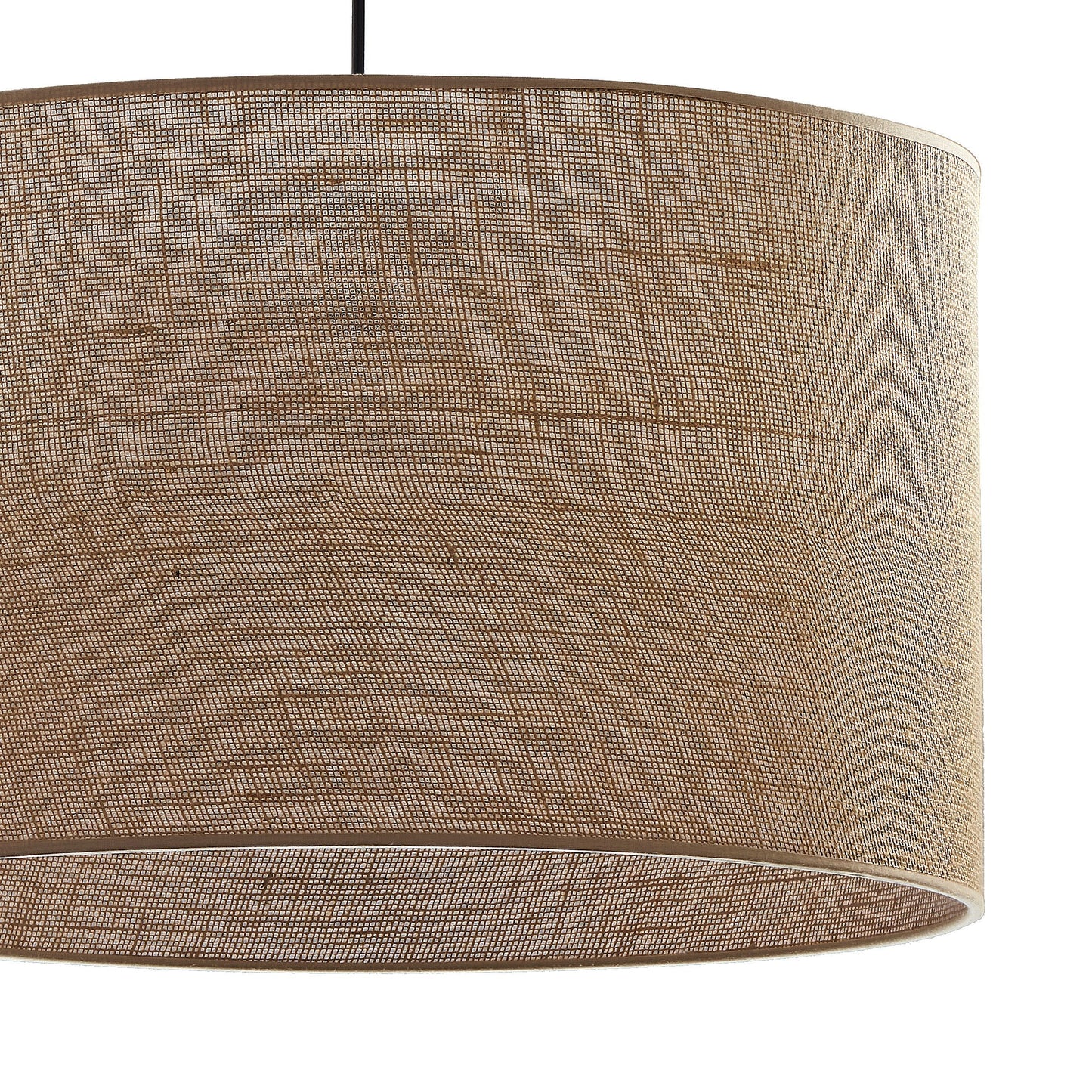 JUTE Natural Woven Pendant Light for Dining Room, Bedroom & Warm Scandinavian Interiors