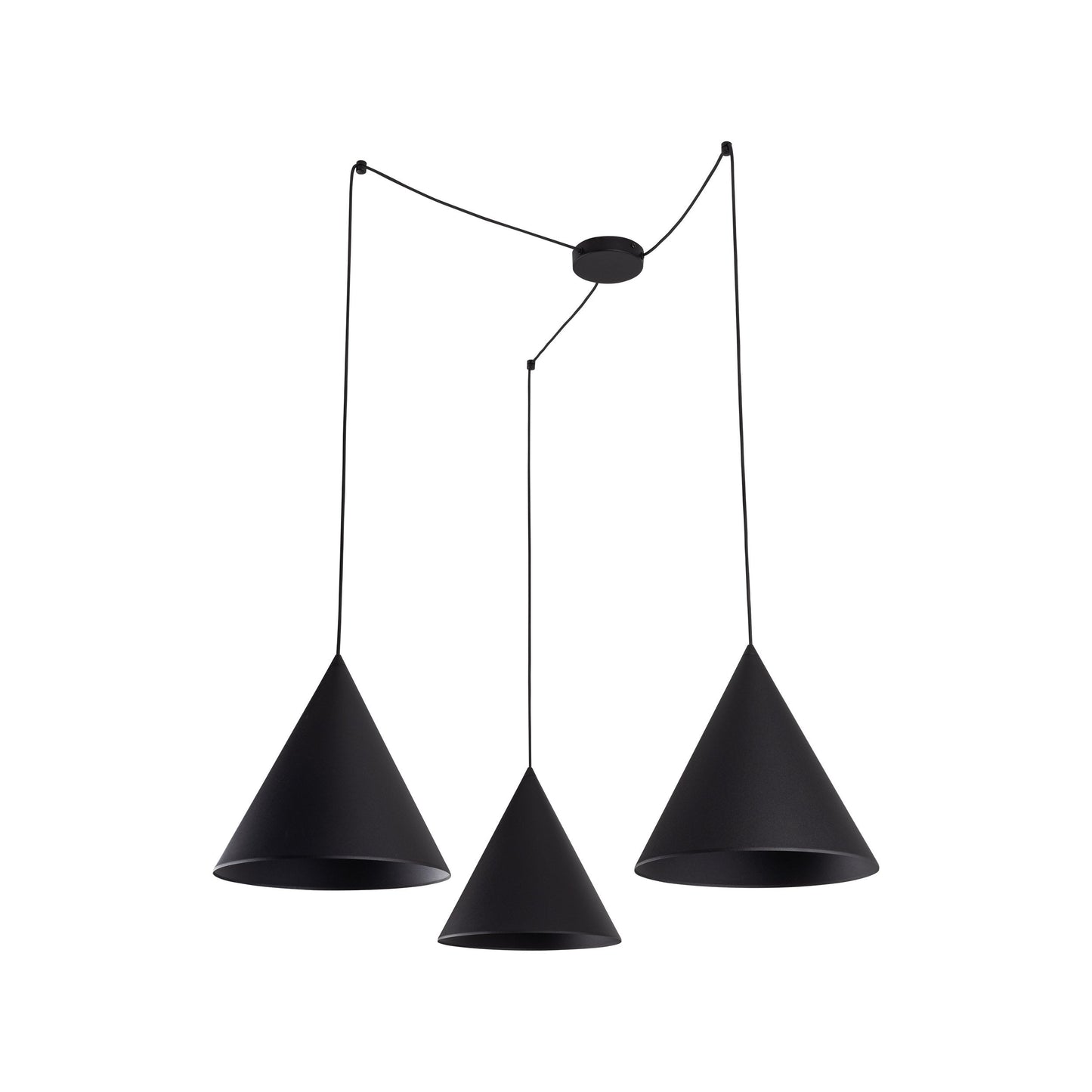 CONO 3-Light Modern Pendant Light for Kitchen Island, Dining Table & Contemporary Interiors