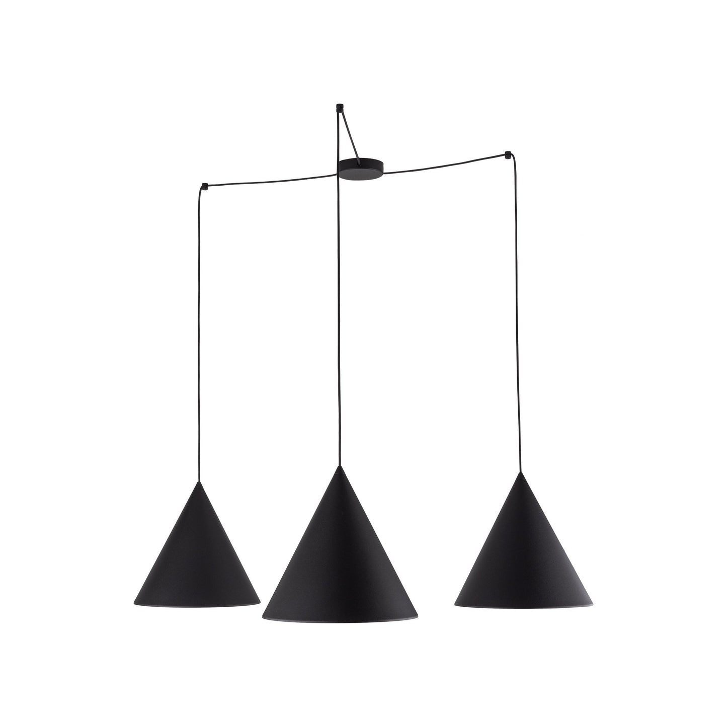 CONO 3-Light Modern Pendant Light for Kitchen Island, Dining Table & Contemporary Interiors