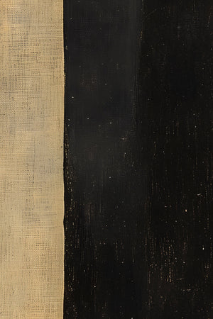 THE ESSENCE OF BLACK - Artwork on rigid canvas, framed in Vintage Bronze