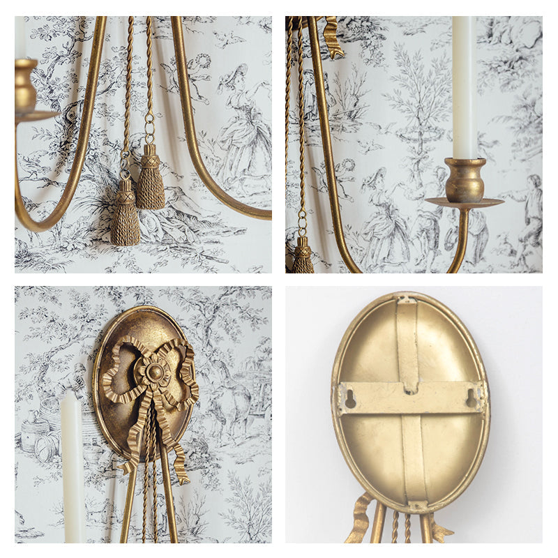 French-Style Wall Candle Holder-3