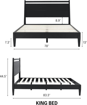 Adept Wooden Bed Frame