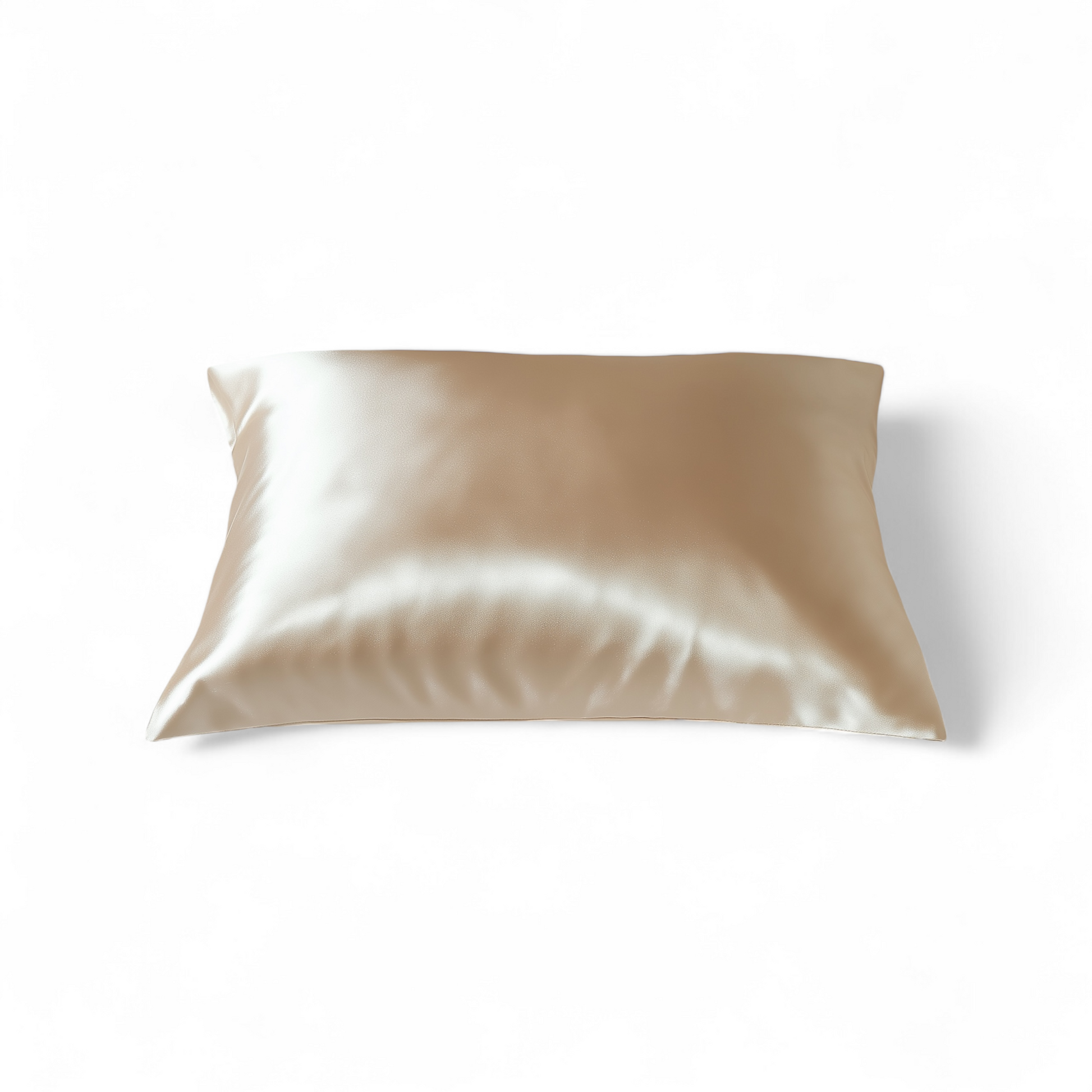 Queen Organic Silk Pillowcase - Champagne-2