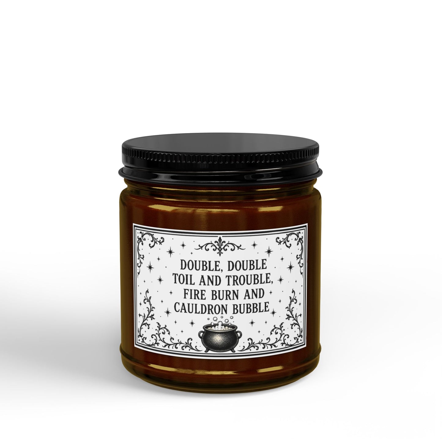 Witchy Soy Candle — “Double, Double” Scented Jar (4oz & 9oz)