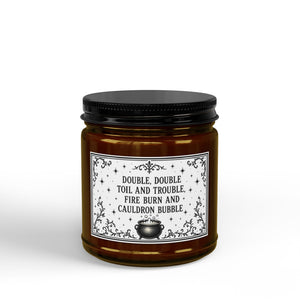 Witchy Soy Candle — “Double, Double” Scented Jar (4oz & 9oz)