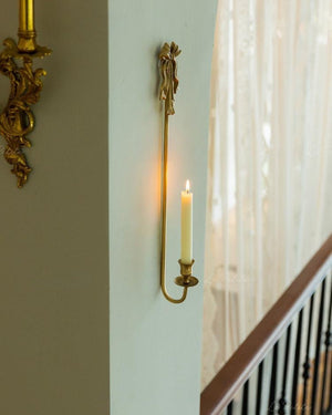 Vintage Bow Wall Candle Holder-3