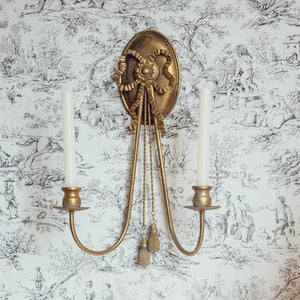 French-Style Wall Candle Holder-2