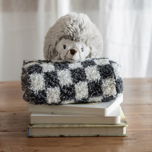 Turbulence & Baby's Breath Check Print Lovey
