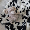 Tap Shoe &  Baby's Breath Cow Print Toddler Blanket