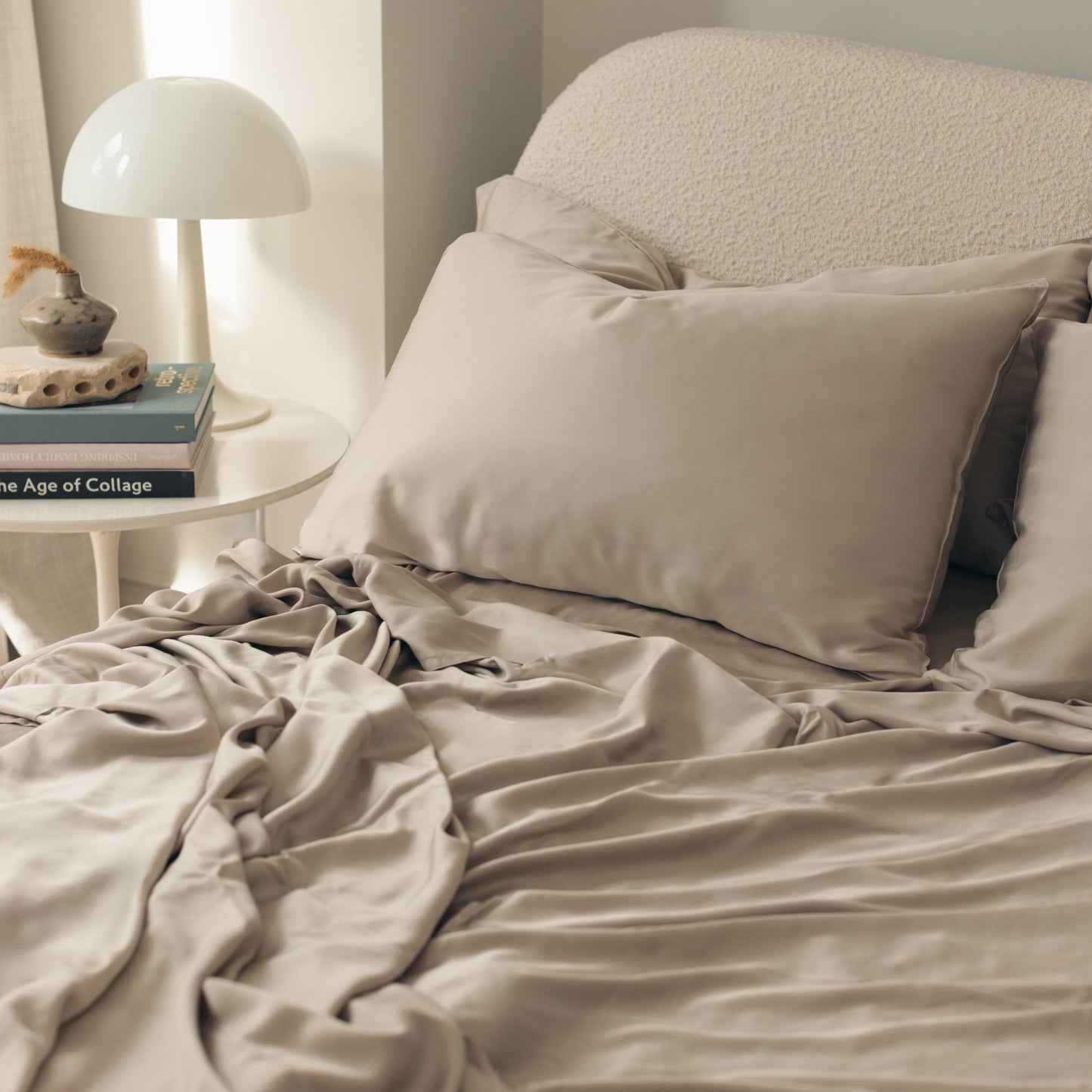 Organic Bamboo Sateen Bed Sheet Set