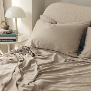 Organic Bamboo Sateen Bed Sheet Set
