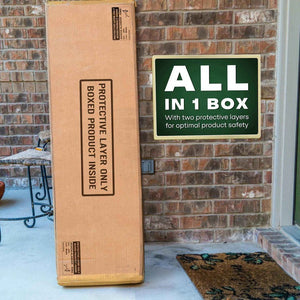 Acacia Solid Wood Bed Frame - Alander Deluxe Platform Bed