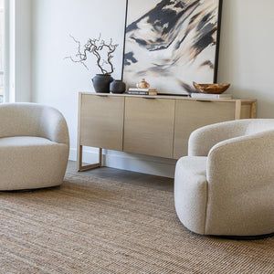 Aspen Swivel Chair |  Beige Buff