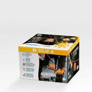 Aurora Solar-charged Garland - 8 Metres