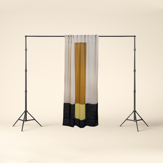 Modern Window Curtains - BUTTER CARAMEL 1