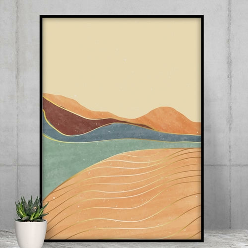 Toscana Landscape Matte Wall Art | Unframed