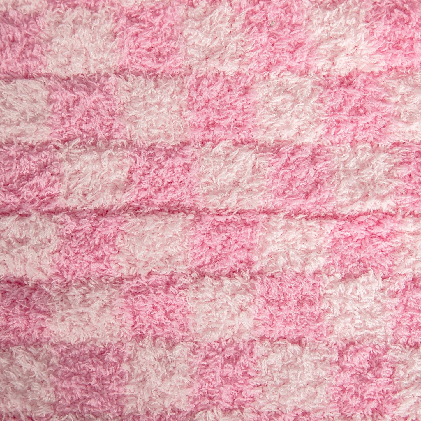 Cotton Candy Check Print Toddler Blanket