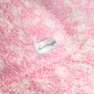 Cotton Candy Fairy Garden Print Lovey