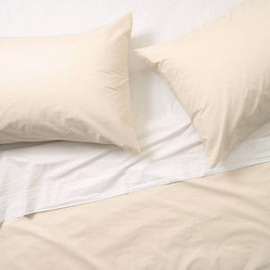 Essential Organic Percale Collection Duvet Cover