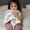 Blushing Beige & White Daisy Print Lovey