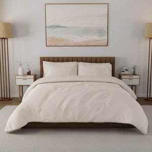 Essential Organic Percale Collection Duvet Cover