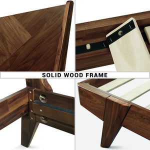 Gazelle Solid Wood Bed Frame