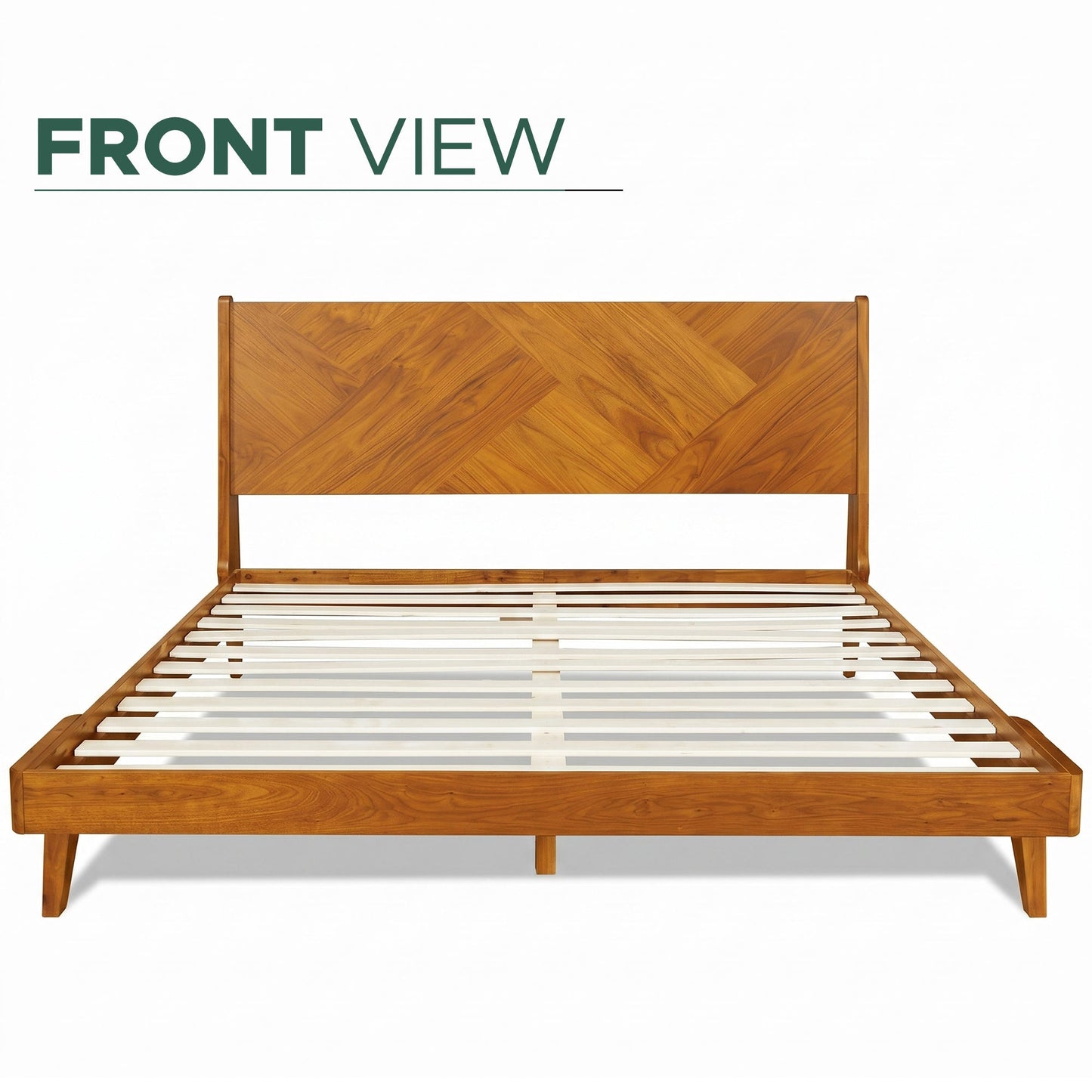 Gazelle Solid Wood Bed Frame