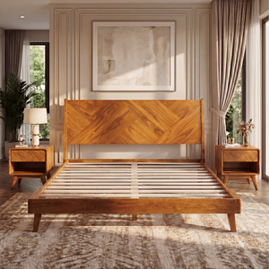 Gazelle Solid Wood Bed Frame