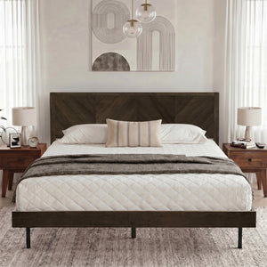 Alander Solid Wood Bed Frame