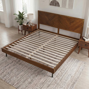 Alander Solid Wood Bed Frame