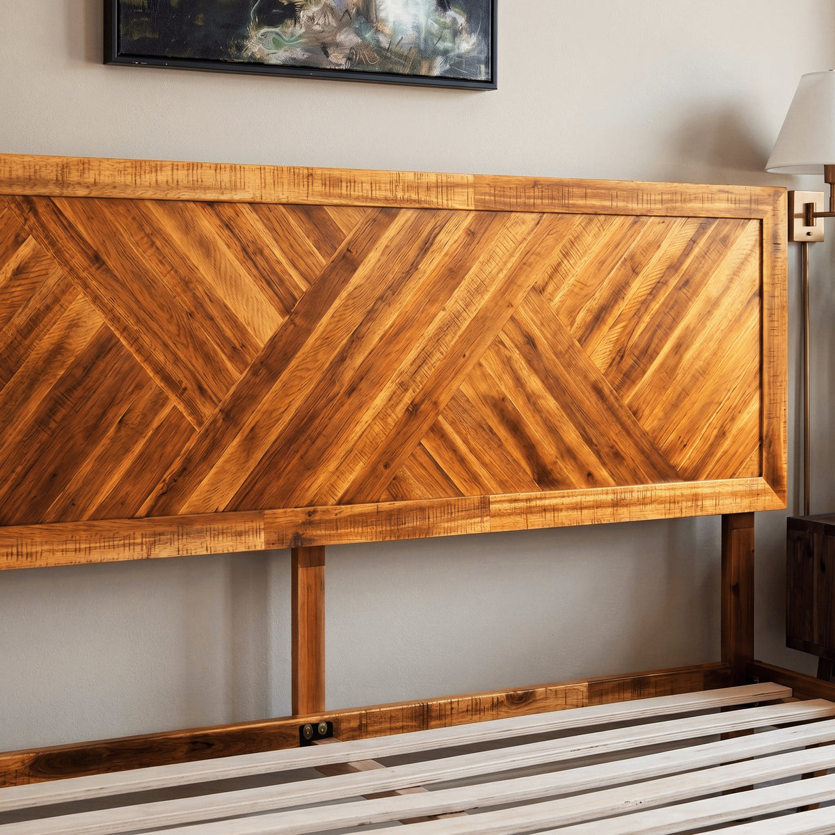 Sierra Deluxe Solid Wood Bed Frame