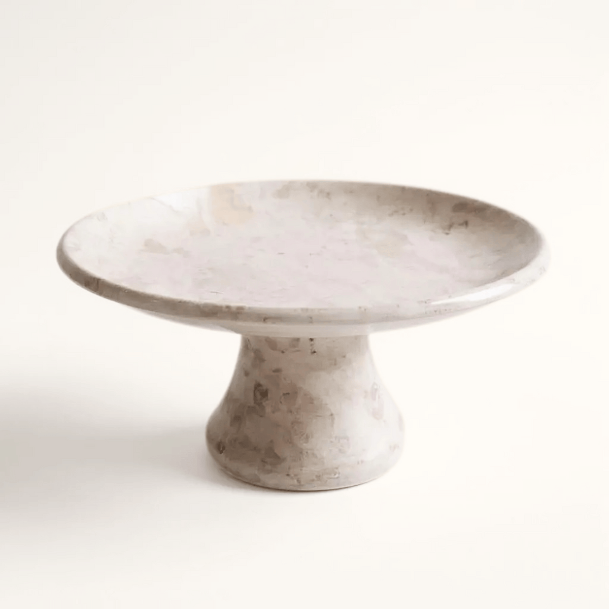 Marble Pedestal Tray
